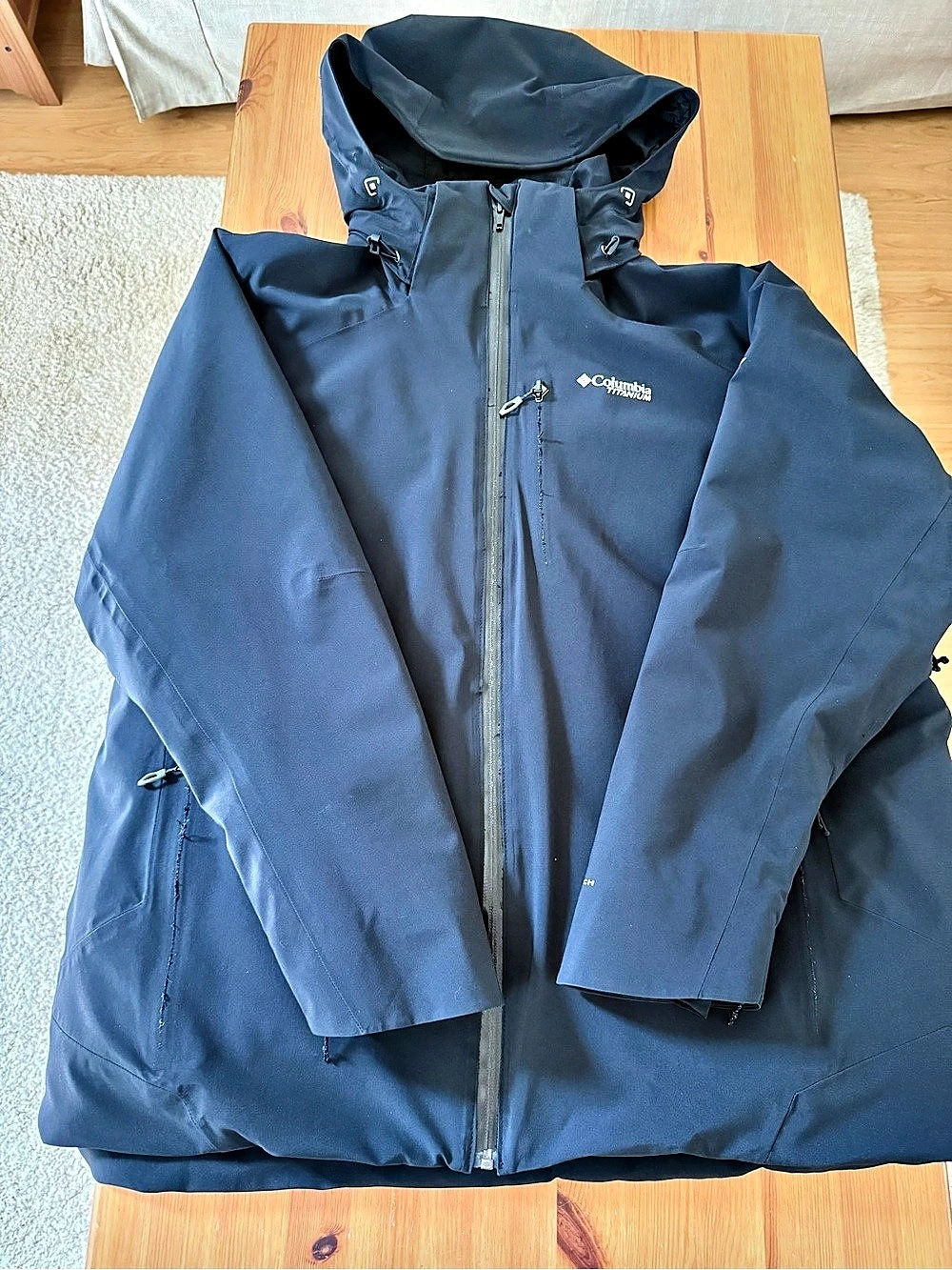 Columbia Omni-Tech women’s plus size Black Performance Ski Jacket Like New
